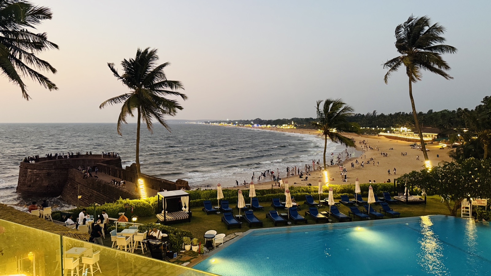 Taj Fort Aguada, Goa — heritage clifftop resort overlooking the Arabian Sea