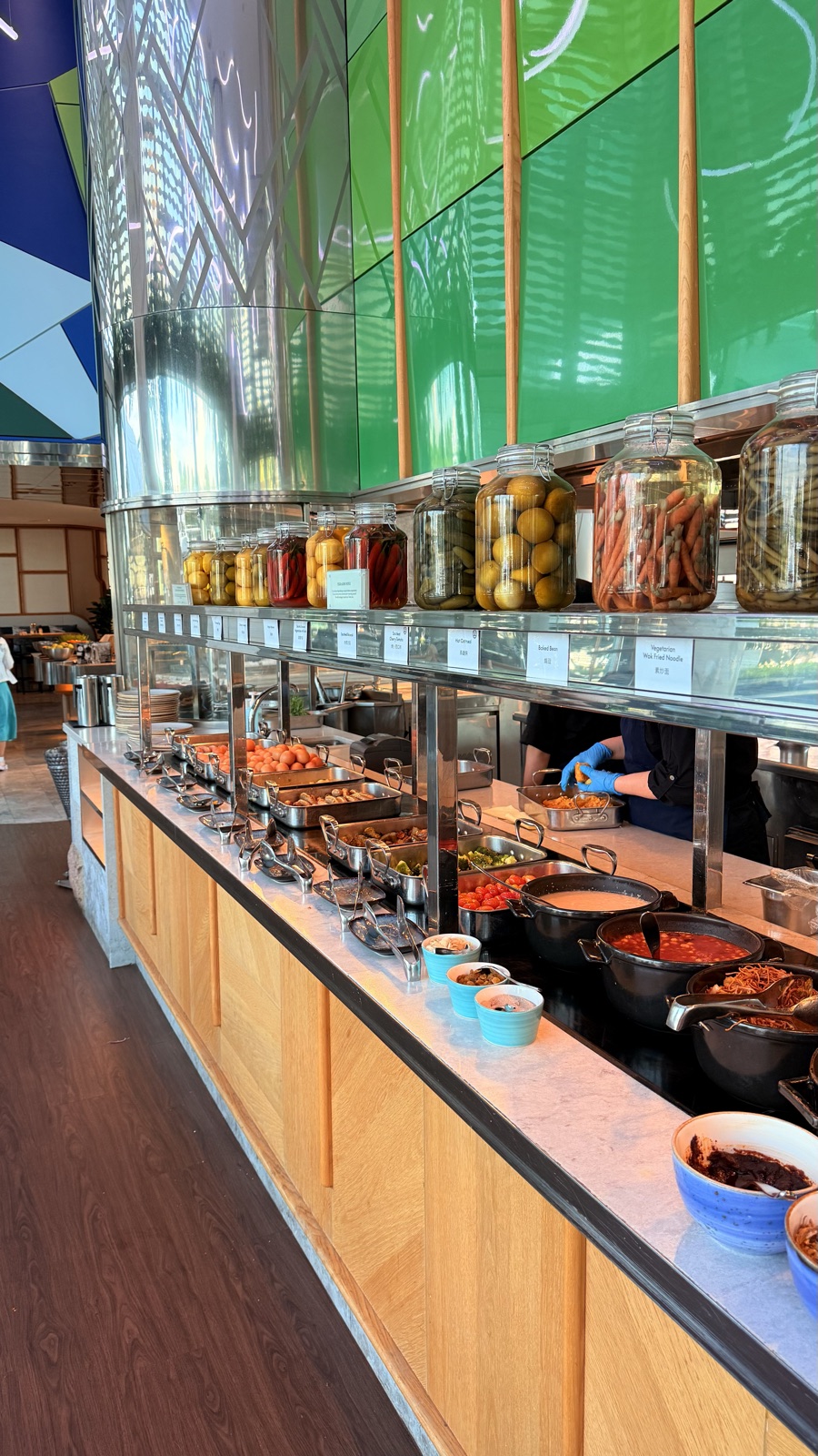 The international breakfast buffet at W Singapore — Sentosa Cove